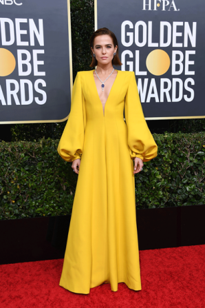 golden-globes-red-carpet zoey getty
